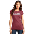Ladies Tee - Red - Corbin Corbin Custom Works LLC