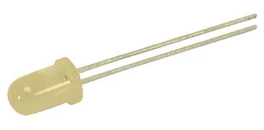 TekShack 5mm Yellow LED - Warning Indicator 4-Pack Diffused TekShack