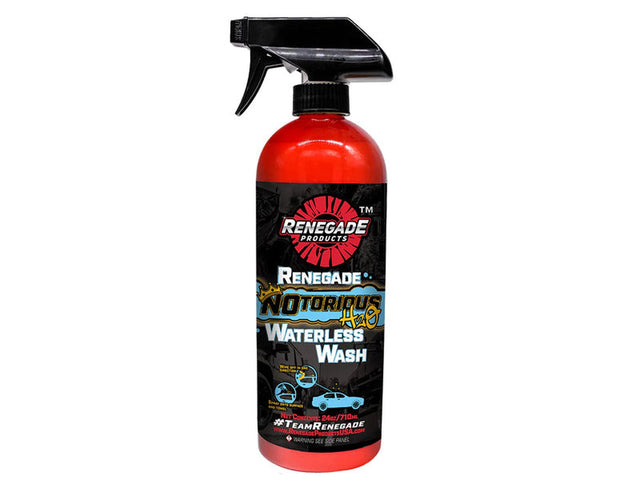 Renegade NOtorious H2O Waterless Wash, 24oz Renegade