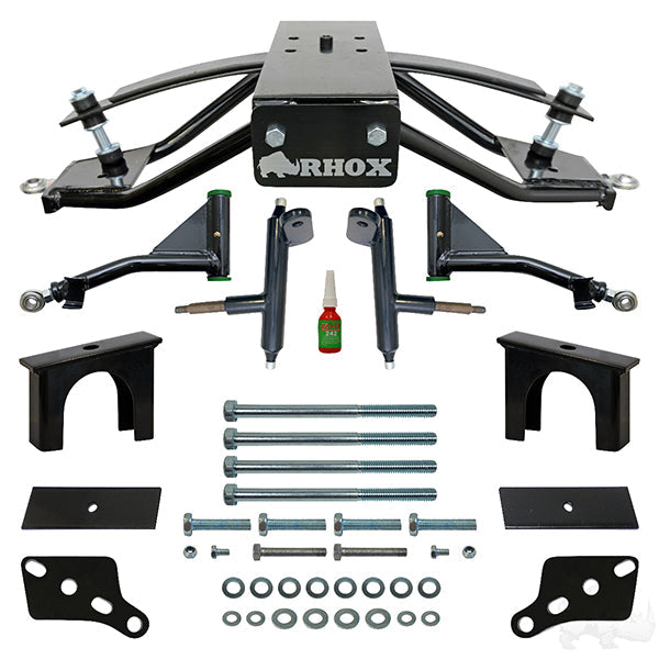 RHOX 4" Standard A-Arm Lift Kit, Club Car Tempo, Onward & Precedent