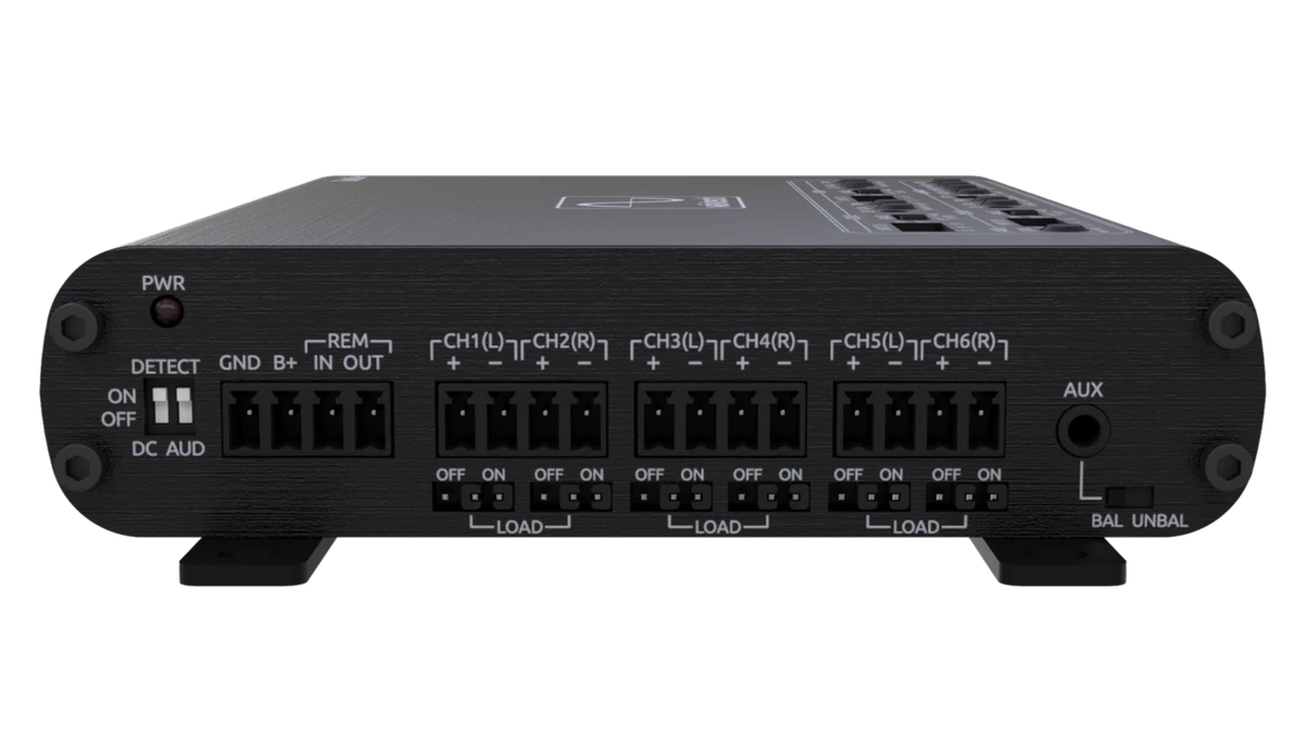 Wavtech Link6+ | 6-Channel LOC w/ AutoBASS, Matrix Summing, & Remote Wavtech
