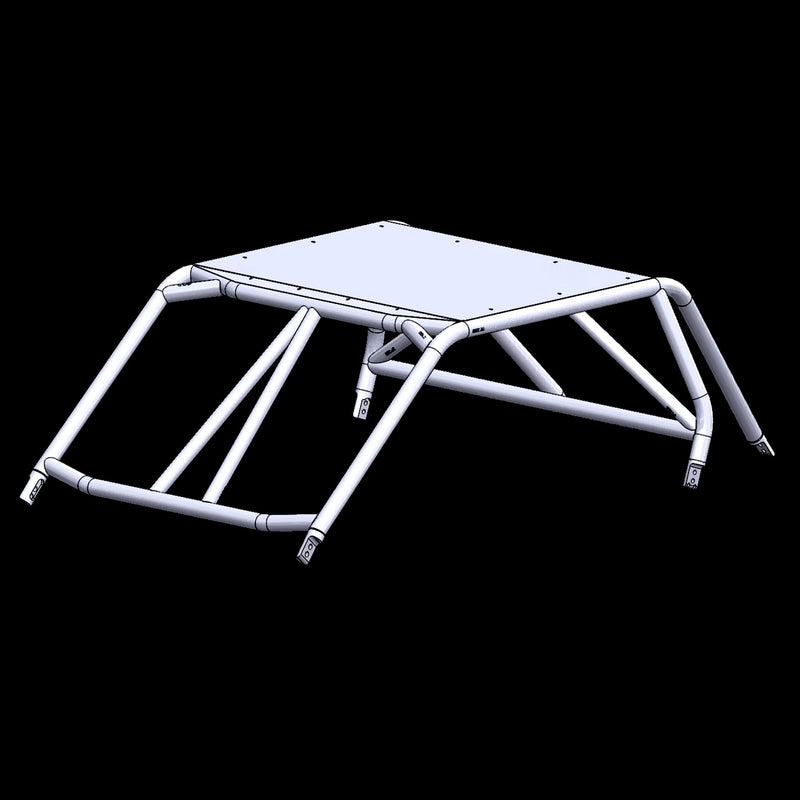 LSK Polaris RZR XP1000 / Turbo 2-Seat Flat Roll Cage Kit