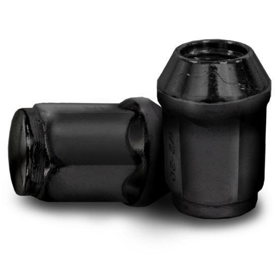 Madjax 16 Pack 12mm x 1.25 Metric Lug Nuts - Black