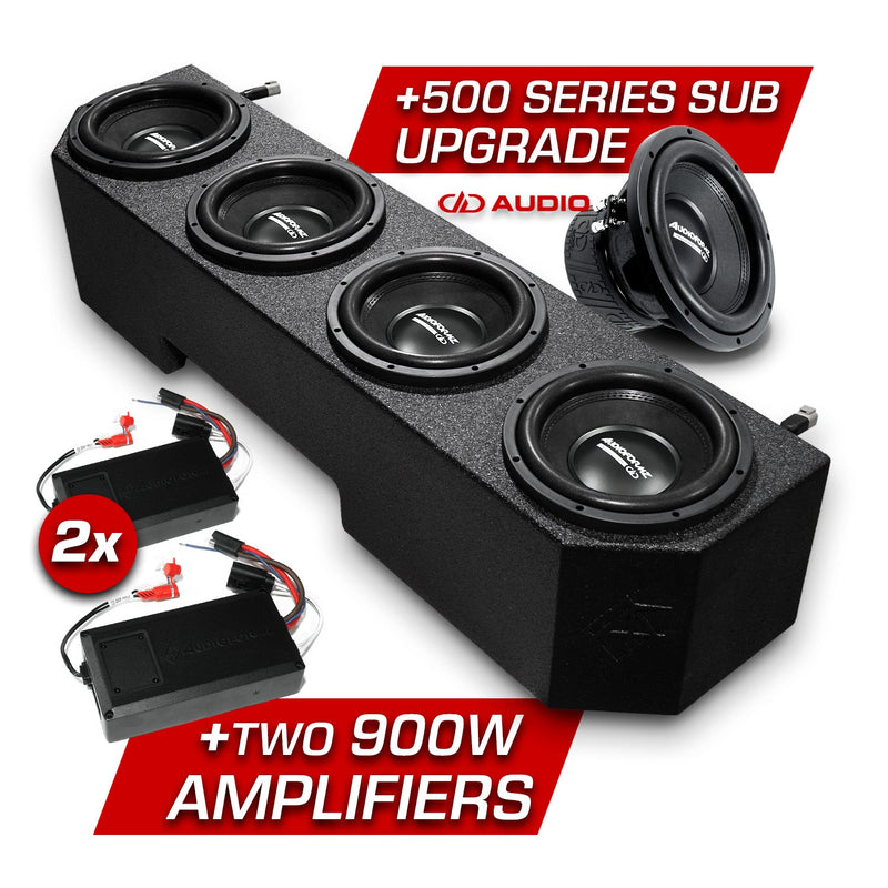 Can Am Defender 4 10" Under-Seat Subwoofer Box (HD7-HD10)