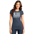 Ladies Tee - Navy - American Built Corbin Custom Works LLC