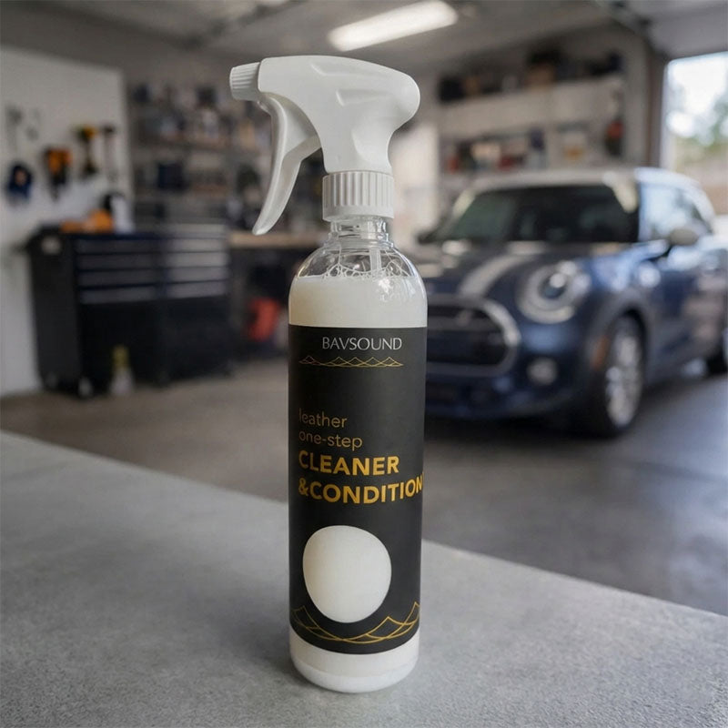 Bavsound Leather One-Step Cleaner & Conditioner 16oz Esoteric Car Care
