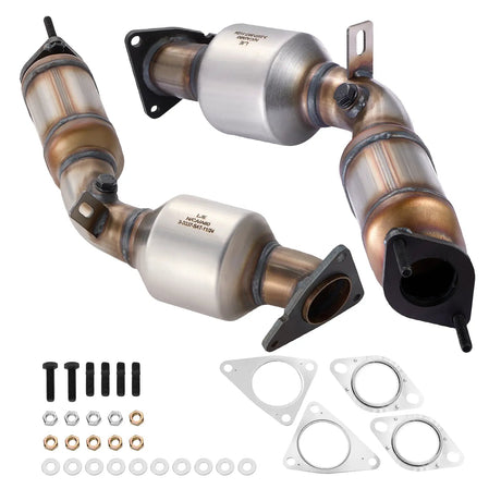 Left&Right Catalytic Converter Kit For 2007-2019 Infiniti G37, Q50, G35 - Direct Fit, E.P.A. Compliant Flashark
