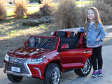 Lexus 2 Seater Ride On Car For Children W/Magic Cars® Parental Control MagicCars