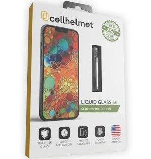 Liquid Glass Screen Protector for Phones, Watches & Tablets with $50 Coverage, cellhelmet TekShack
