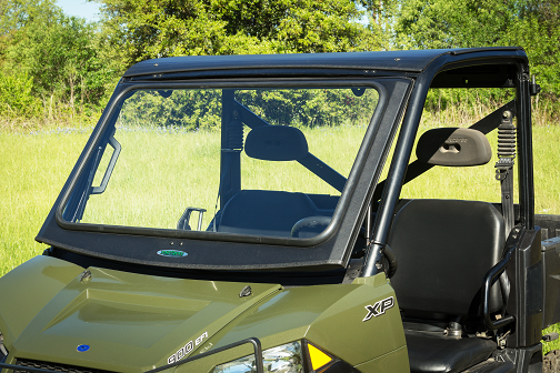 Tip Out Windshield 2017 Polaris Ranger 1000 Full Size Fortress Pro