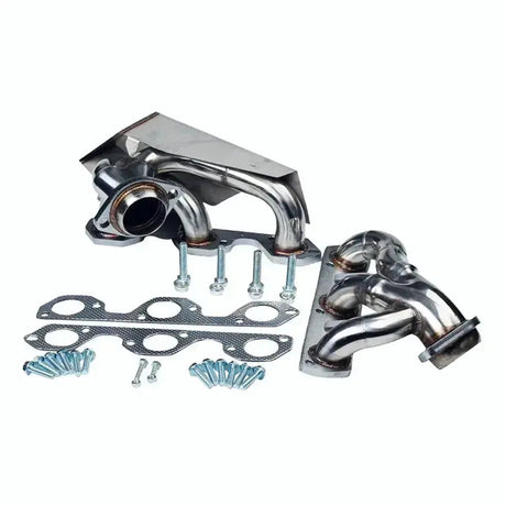 Exhaust Headers for 2007–2011 Jeep Wrangler JK 3.8L V6 – Shorty Design, Stainless Flashark