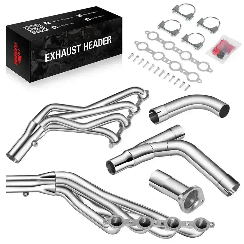 Header for 1999-2006 GMC Sierra 1500 4.8L/5.3L/6.0L with Optional Cold Air Intake Flashark