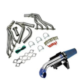 Long Tube Headers & Y-Pipe for 1999-2006 Chevy / GMC Silverado / Avalanche / Sierra 1500 4.8L / 5.3L / 6.0L Vortec with Optional Cold Air Intake