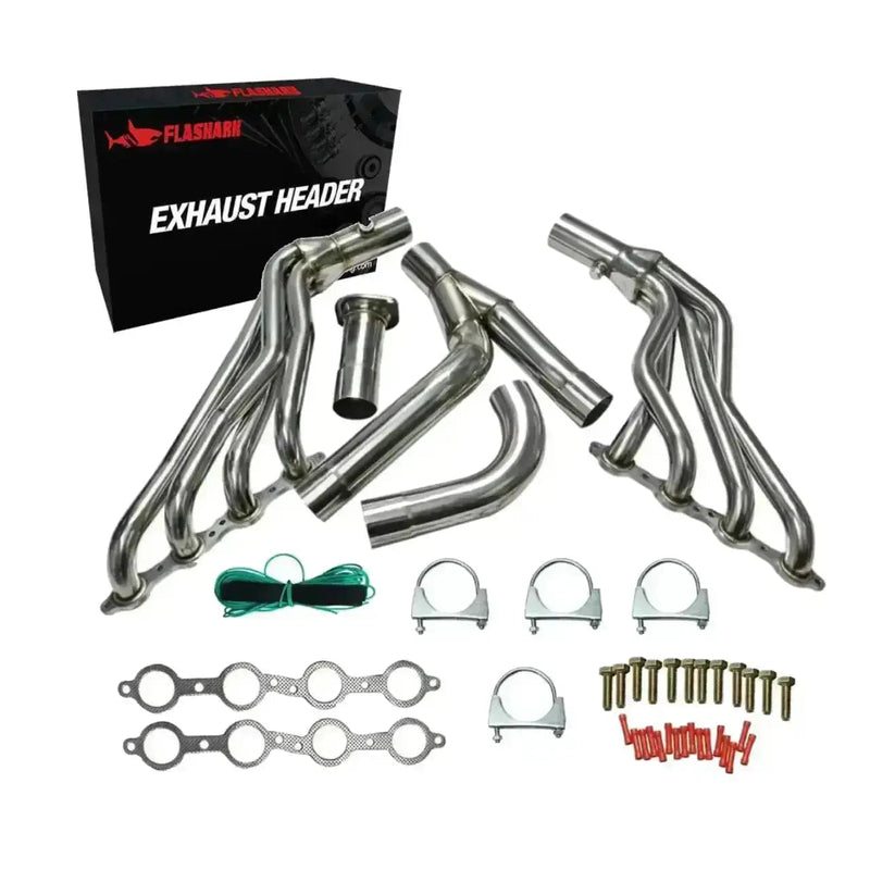Header for 1999-2006 GMC Sierra 1500 4.8L/5.3L/6.0L with Optional Cold Air Intake Flashark