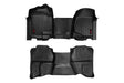 Floor Mats FR & RR OV Hump Ext Cb Silverado/Sierra 1500/2500HD (07-14) Rough Country