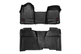 Floor Mats FR & RR OV Hump Crew Silverado/Sierra 1500/2500HD/3500HD 2WD/4WD Rough Country