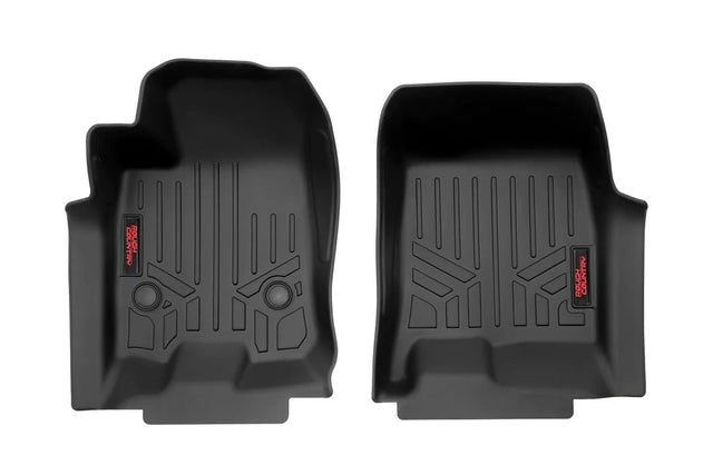 Floor Mats FR Crew Chevy/GMC Canyon/Colorado 2WD/4WD (2023-2026) Rough Country