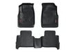 Floor Mats FR & RR Crew Chevy/GMC Canyon/Colorado 2WD/4WD (2015-2022) Rough Country