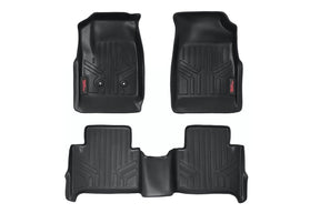Floor Mats FR & RR Crew Chevy/GMC Canyon/Colorado 2WD/4WD (2015-2022) Rough Country