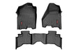 Floor Mats FR & RR Quad Cab Ram 1500 2WD/4WD (2012-2018 & Classic) Rough Country