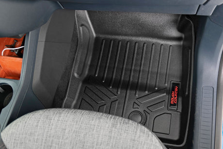 Floor Mats Front and Rear Ford Maverick EcoBoost 2WD/4WD (2022-2026) Rough Country