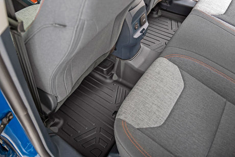 Floor Mats Front and Rear Ford Maverick EcoBoost 2WD/4WD (2022-2026) Rough Country