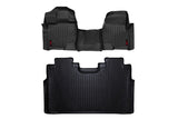 Floor Mats FR & RR Over Hump Ford F-150 (15-26)/F-150 Lightning (22-26)/Raptor (17-25) Rough Country