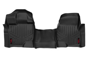 Floor Mats Front Over Hump Ford F-150 (15-26)/F-150 Lightning (22-26)/Raptor (17-20) Rough Country