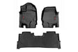 Floor Mats FR & RR FR Buckets Ford F-150 (15-26)/F-150 Lightning (22-26)/Raptor (17-25) Rough Country