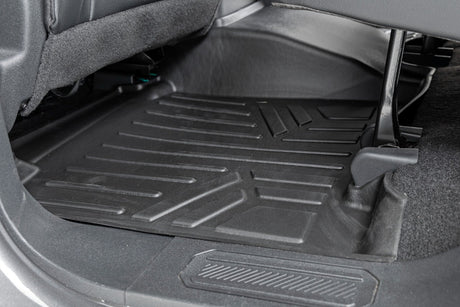Floor Mats Front & Rear Ford Bronco 4WD (2021-2025) Rough Country