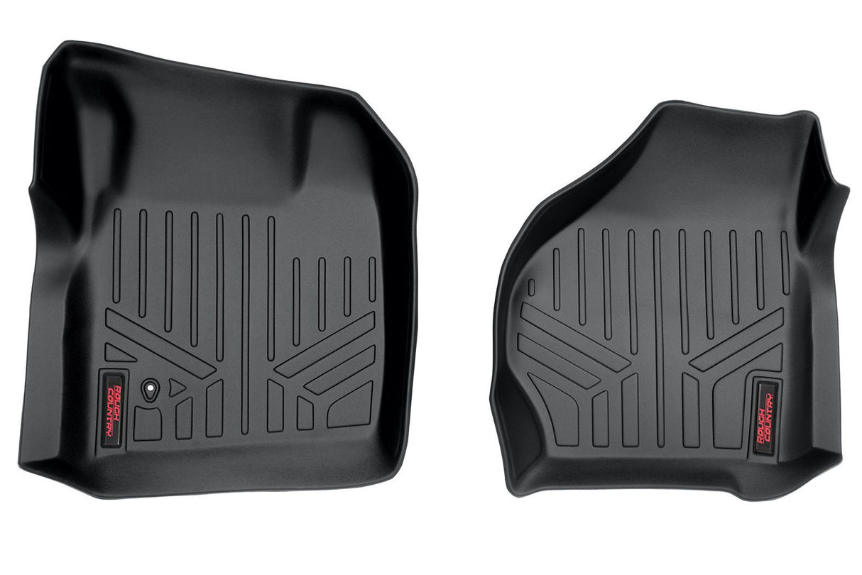 Floor Mats Front Super/Crew Cab Ford F-250/F-350 Super Duty (99-07) Rough Country