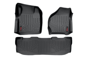 Floor Mats FR & RR Crew Cab Ford F-250/F-350 Super Duty 2WD/4WD (99-07) Rough Country