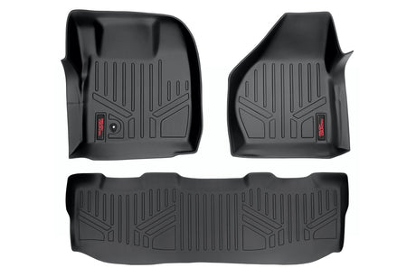 Floor Mats FR & RR Crew Cab Ford F-250/F-350 Super Duty 2WD/4WD (08-10) Rough Country