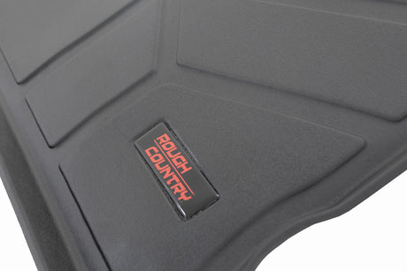 Rear Cargo Mat W/ Sub Jeep Wrangler Unlimited 4WD (2018-2026) Rough Country