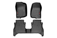 Floor Mats FR & RR RR Non-Lock Jeep Gladiator JT 4WD (2020-2025) Rough Country