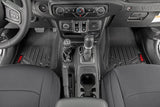 Floor Mats FR & RR RR Non-Lock Jeep Gladiator JT 4WD (2020-2025) Rough Country
