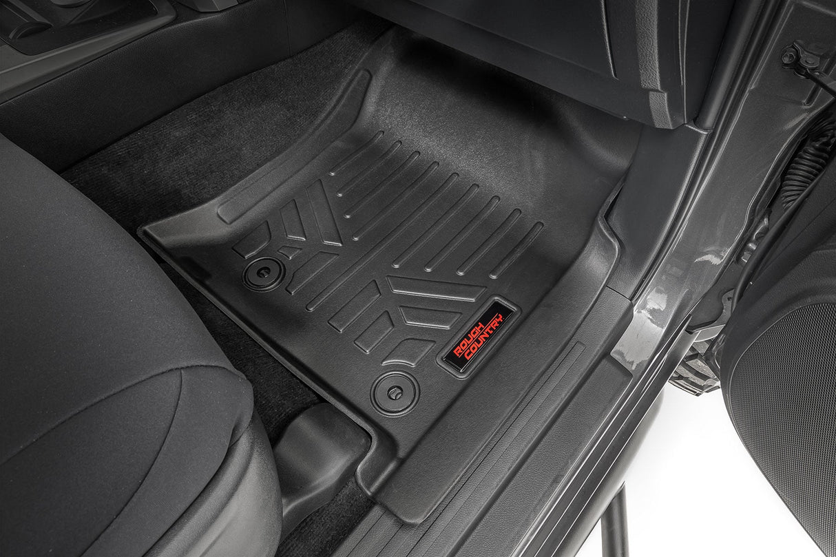 Floor Mats Front and Rear Toyota 4Runner 2WD/4WD (2013-2024) Rough Country