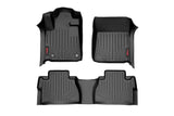 Floor Mats FR & RR CrewMax Toyota Tundra 2WD/4WD (2014-2021) Rough Country