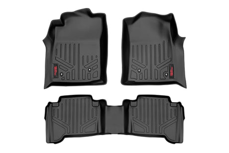 Floor Mats Front and Rear Double Cab Toyota Tacoma 2WD/4WD (2005-2011) Rough Country