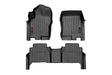 Floor Mats FR & RR Crew Cab Nissan Frontier 2WD/4WD (2008-2021) Rough Country