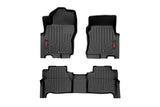 Floor Mats FR & RR Crew Cab Nissan Frontier 2WD/4WD (2022-2026) Rough Country