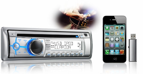Clarion M303 Marine CD USB MP3 Bluetooth Receiver