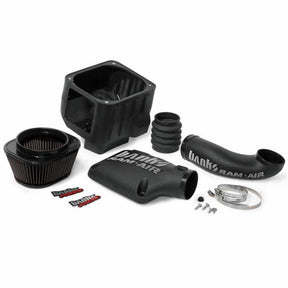 Ram-Air Cold-Air Intake System, Dry Filter for use with 2009-2012 Chevy/GMC, 1500 with Electric Fan Far From Stock - Meyer Distributing