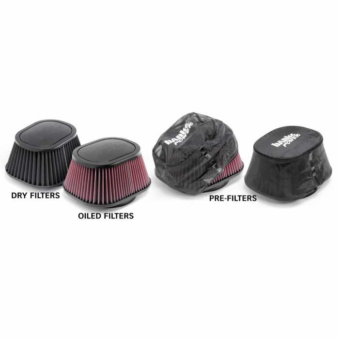 Ram-Air Cold-Air Intake System, Dry Filter for use with 2001-2004 Chevy/GMC 6.6L, LB7 Far From Stock - Meyer Distributing