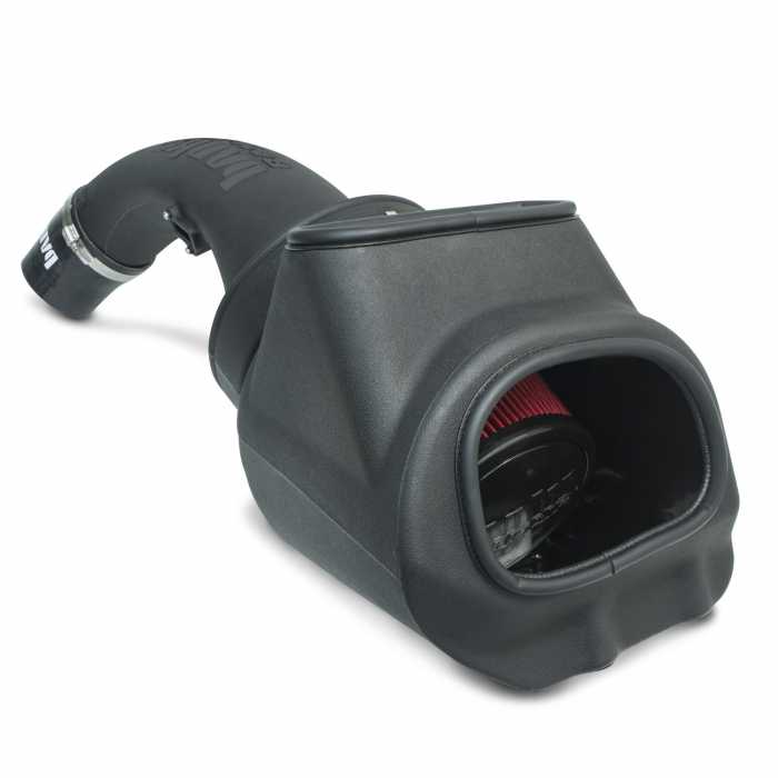 Ram-Air Intake System Deletes stock resonator, includes Oiled filter for 2017-2019 Chevy/GMC 2500 L5P 6.6L Far From Stock - Meyer Distributing