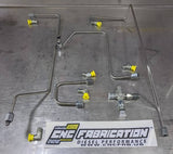 CNC Fab 4-Line Feed Fuel Line Kit - 1999-2003 Ford F-Series CNCFAB