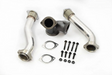 Polished Stainless Steel Bellowed Up-Pipe Kit with Collector, 1999-2003 7.3L Powerstroke Rudys Diesel