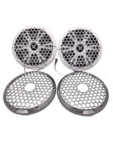 Down4Sound M3 80 | 8" 200W RMS Marine RGB LED Coaxial Speakers (Pair) Down4Sound