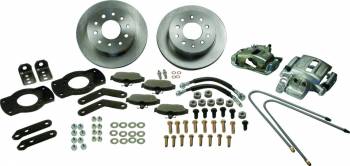 New Direct Fit Rear Drum to Disc Brake Conversion Kit W/Rotors. A125-1F