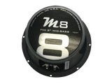 (CLEARANCE) M8 - 8" 150 Watt 8 Ohm Mid-Range Speaker (Higher SQ Frequencies)